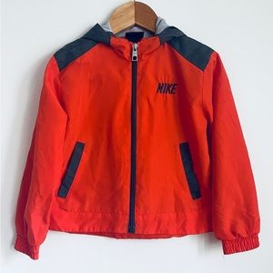 3T Nike Toddler Windbreaker- Orange/Gray